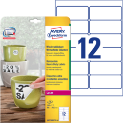 ANL4776REV20 ETIKETT HVIT 99,1x42,3 MM