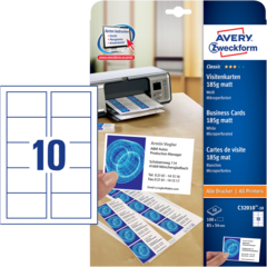 ANC3201010 Visittkort Classic Dub 85x54 m