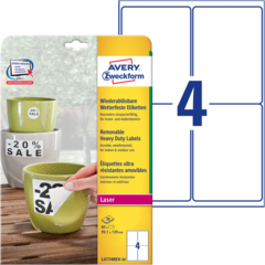ANL4774REV20 Etikett Väderbeständig 99x139 Avery L4774REV