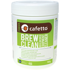 CAF367 Rengøringspulver til kaffemaskiner Cafetto Brew Clean 500g