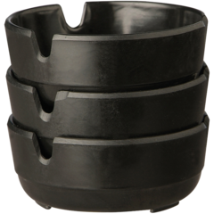 AP00576 APS Ashtallerk svart Ø8cm