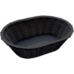 AP40216 Brödkorg APS Svart 23x17cm