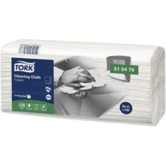 157510479 Rengøringsklud Tork W4 Blød Hvid