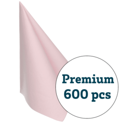 135318 SERVIETT PREMIUM ROSE 40X40