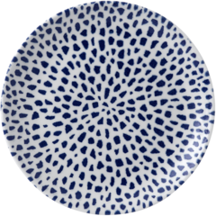 TZBLEVP Blue Terrazzo Plate