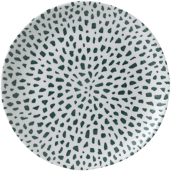 TZGREVP Tallerken Terrazzo Grønn