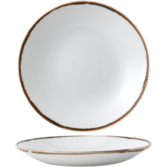 HVNAPD Dyp Tallerken Harvest Hvit/Bru