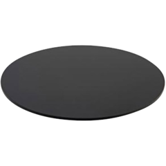 TD9242 Display Plate Plexiglass Black Ø 30cm