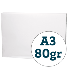 153509 Kopieringspapper 80g Ohålat A3