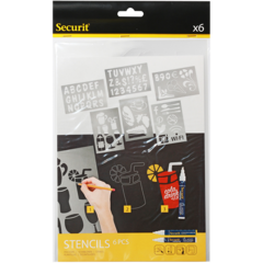 SECSTN5 Securit Griffelstencil Mall