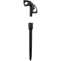 TAGHLDBL Securit Black Sign Pins - 20 Pack