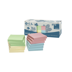 15565488 Notisar i Box Mixade färger 75x75mm