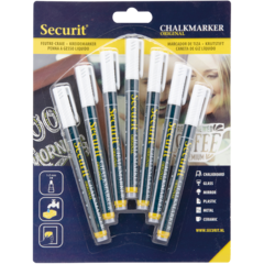 BLSMA100V7WT Securit Chalk Marker 1-2mm