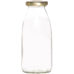 B01577 Cosy Glasflaska med Metallock