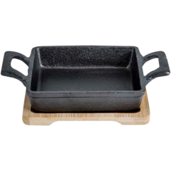 B4881023 Cosy & Trendy Wooden Serving Dish 13x13cm