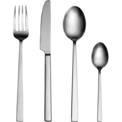 BI130122 Bestickset Bitz Stål Satin