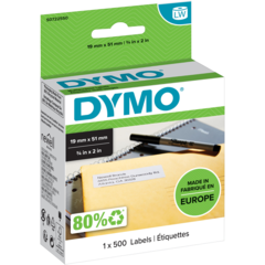 11355 ETIKETT DYMO LABEL 19X51MM