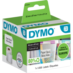 11354 ETIKETT DYMO LABEL 57X32MM