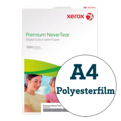 1103292 All-Weather Film Xerox Premium NeverTear 195µ Matte A4