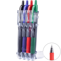 551652 Geelikynä G2 Set2Go 4-pakkaus