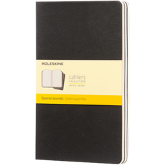 BNT360009 Anteckningsbok Moleskine 3-pack Rutad Svart 13x21cm