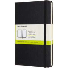 BNT360170 Anteckningsbok Med bokmärkesband Olinjerad Svart 11,5x17,5c