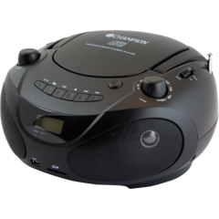 ONABB200B Boombox Champion CD/Radio/AUX/USB Portabel Svart