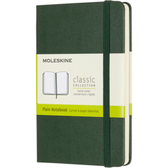 BNT360178 Anteckningsbok Med bokmärkesband Olinjerad Grön 9x14cm