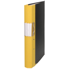 623389 KANSIO PUUSELKÄ A4/40MM KELT.