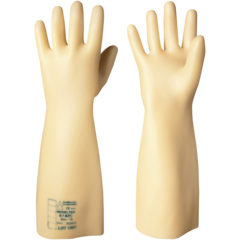 GB119584 Isolerande elektrikerhandskar i latex Klass 0 Regeltex