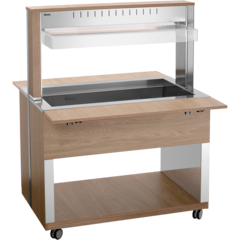 BA104 Buffévagn W3110-200 Varmhållning Bartscher