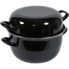 HE625101 Musselgryta Emaljerad Hendi med Lock