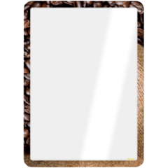 PFWMAGA4COFFEE Securit Info Frame A4 Coffee