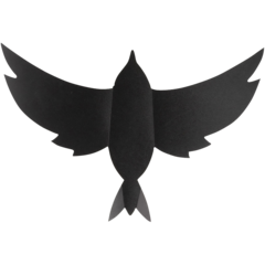 W3DBIRD 3D Tavle med Fugl