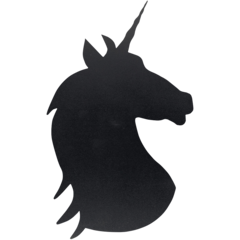 FBUNICORN Griffeltavla Vägg Enhörning