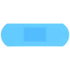 419016020 Plaster Detekterbart Blå 7x2,5cm DectaSafe