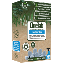 203-01 Rengöringstablett OneTab Glas 25-pack