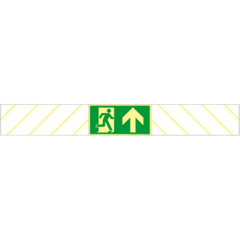 LUN566765731 Nödutgångsskylt Midjeskylt