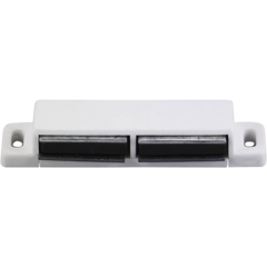 LUN400270450 Magnetlås Dubbel PL Vit 2x4kg