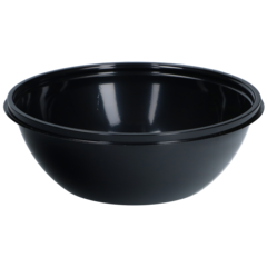 1713RB Salladsskål Rund Svart 750ml rPET