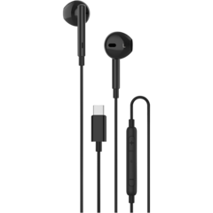 10396 Hörlurar In-Ear USB-C Svart