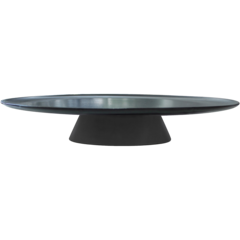 AI15721 Cake Stand on Pedestal Raw Northern Green Ø 34cm