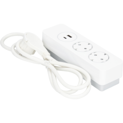 4000110552 Grenuttag 2+1+1 Komb Vit 2m