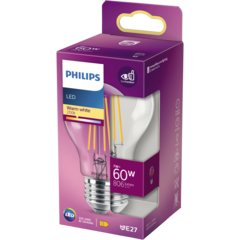 LUN288123706 Philips LED-lampa 60W E27
