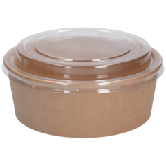 5537 Salladskål med lock Natur 1100ml