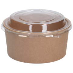 5539 Salladskål med lock Natur 750ml