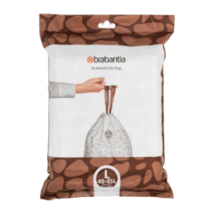 BRA138645 Brabantia Avfallspåse Typ L (40-45L) - 40 st