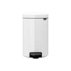 BRA114243 Brabantia Pedalhink NewIcon 20L - Vit Metall