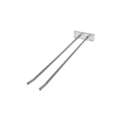 HDL140SW Glashängare Vägg Silver 4 glas