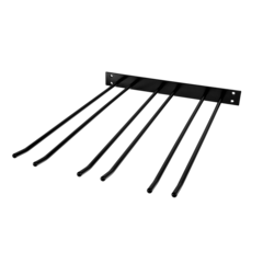 HDL340BW Glashängare Vägg Svart 12 Glas